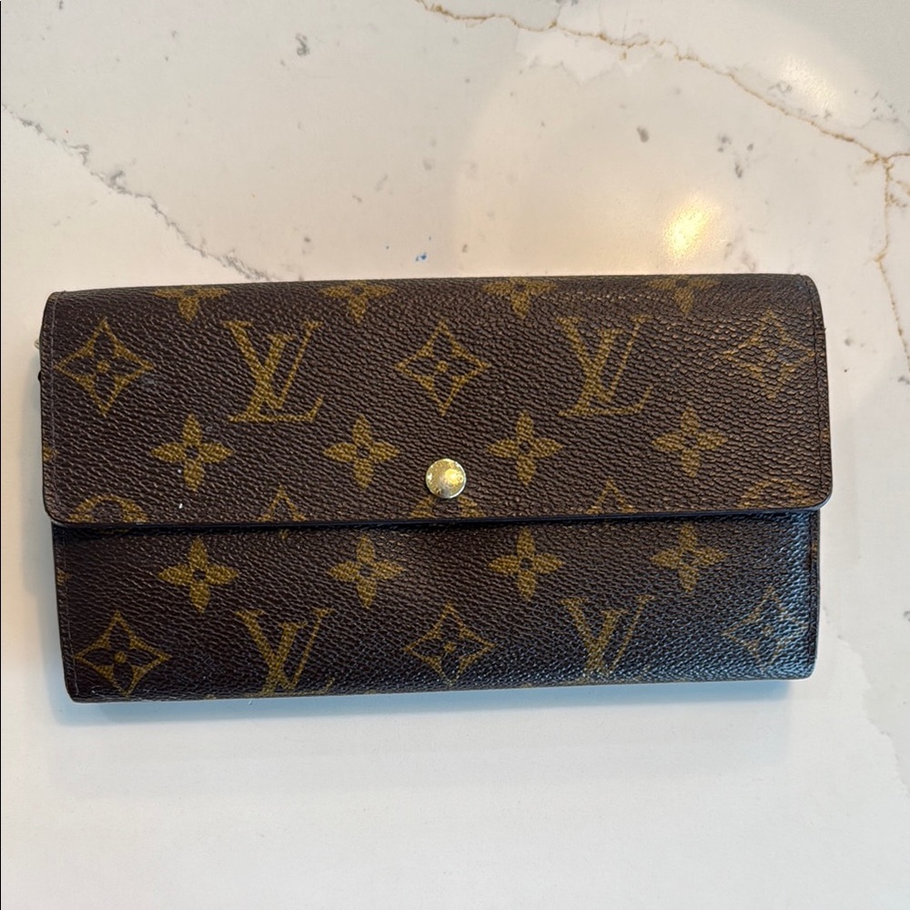 Louis Vuitton Brown Monogram Wallet